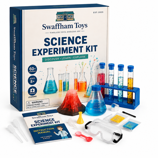 Swaffham Toys Science Experiment Kit – 60+ Experiments