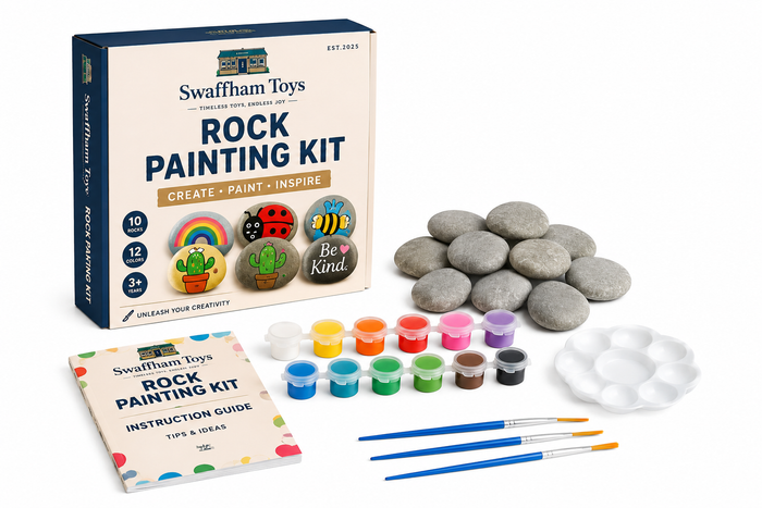 Swaffham Toys Rock Painting Kit for Kids